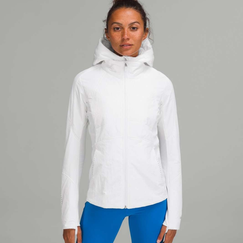 Lululemon Another Mile Jacket White Like New